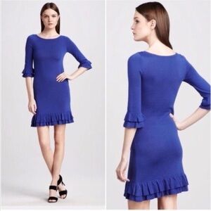 Lilly Pulitzer Merino Wool Helena Sweater Dress Navy blue size Medium